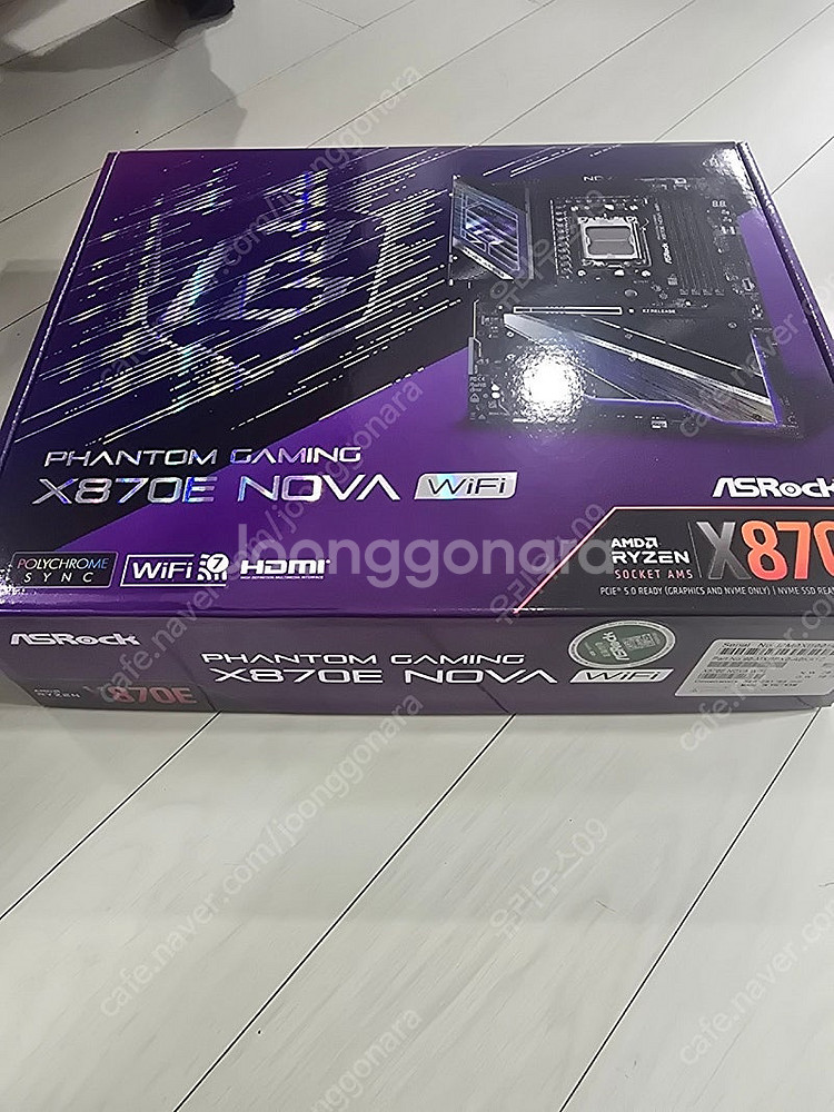 ASROCK X870E NOVA 대원cts 미개봉 판매--0