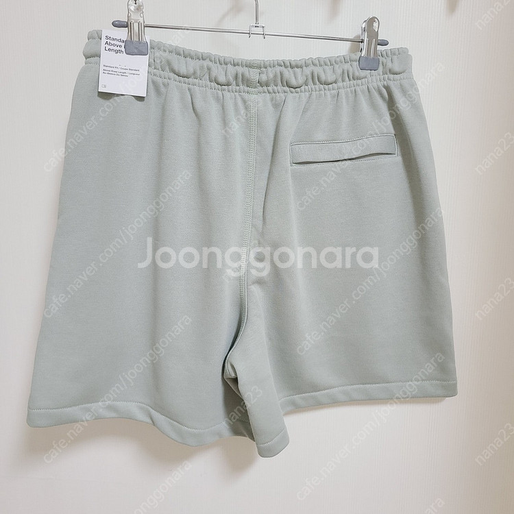새상품 남성S 나이키 플로우 면 반바지 테리 팬츠 민트...--1