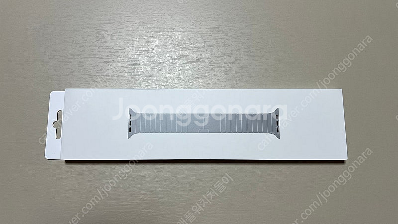 <미개봉> 애플워치 정품 42mm 실버 링크 브레이슬릿...--0