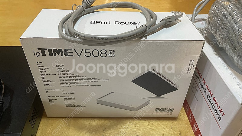 IP CCTV 녹화기,카메라 4대,케이블, 2TB 하드--6