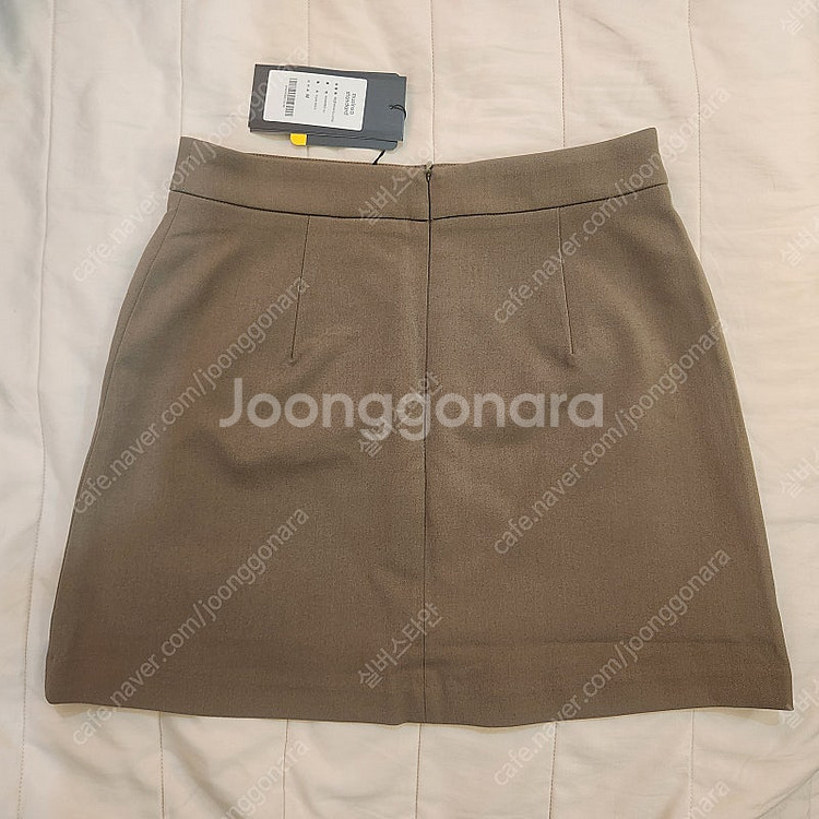 무신사 스탠다드 미니스커트 M 블랙/ M 더스티베이지--1