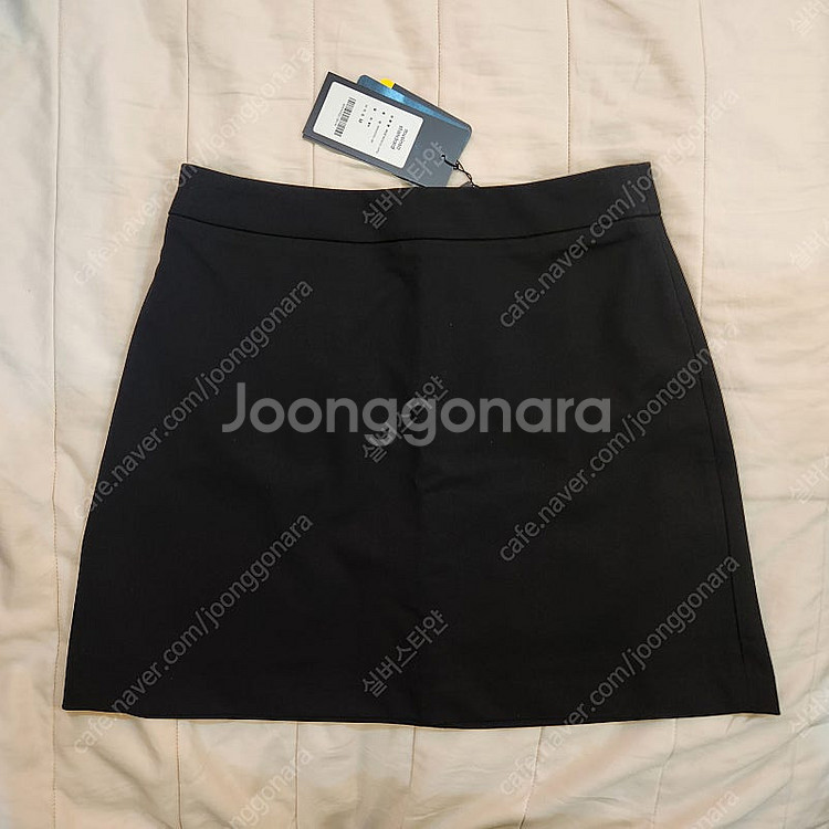 무신사 스탠다드 미니스커트 M 블랙/ M 더스티베이지--3