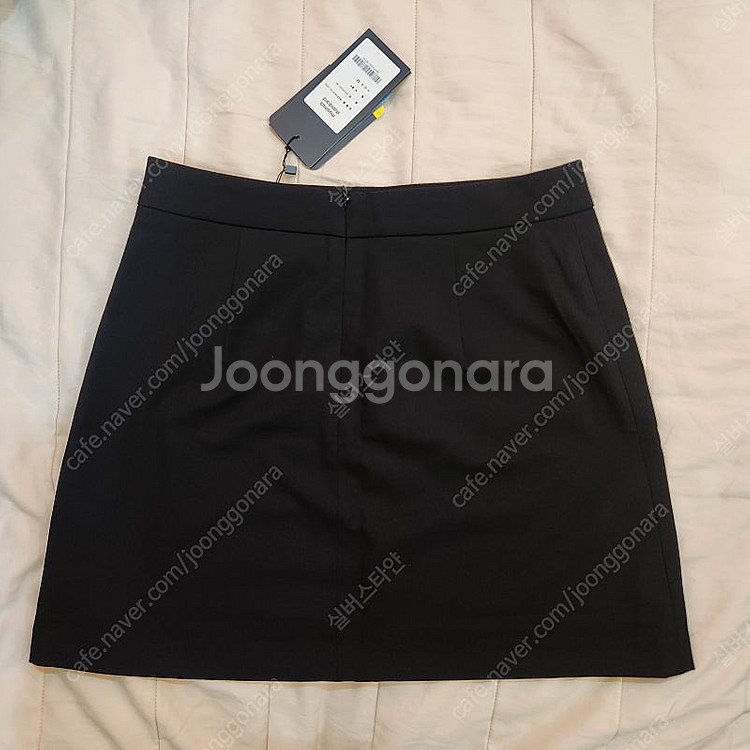 무신사 스탠다드 미니스커트 M 블랙/ M 더스티베이지--4