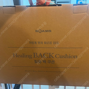브람스 힐링백쿠션(쿠션안마기) 팝니다. (미개봉)