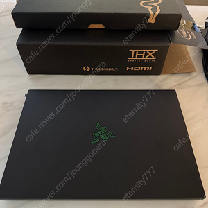 노트북 Razer Blade 16 레이저 블레이드 i9-13950, RTX 4090, 램 32gb, 2Tb 16인치 풀박스 S급 팝니다.(서울, 320만)