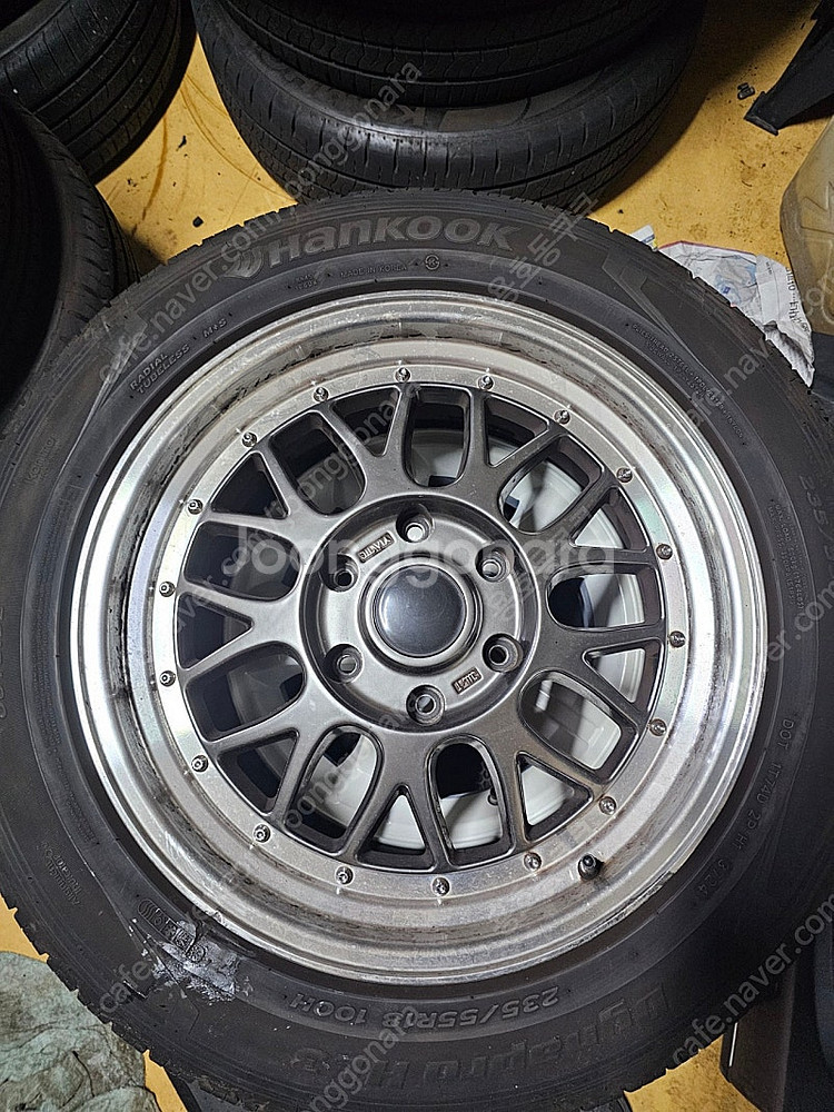 그랜드 스타렉스 bbs lm 스타일 18인치 휠타이어 팔아요--2