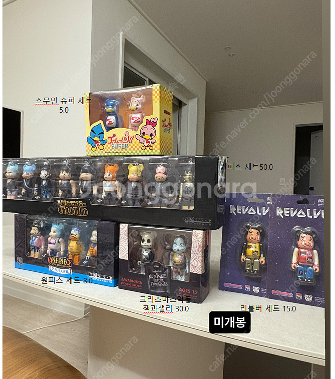 100%베어브릭 set상품 판매합니다(미개봉)--0
