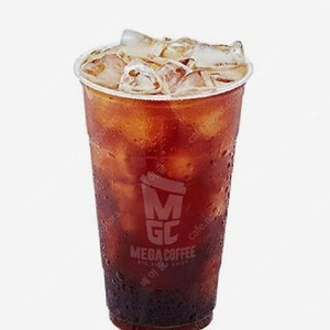 메가커피 아이스 아메리카노 1600원