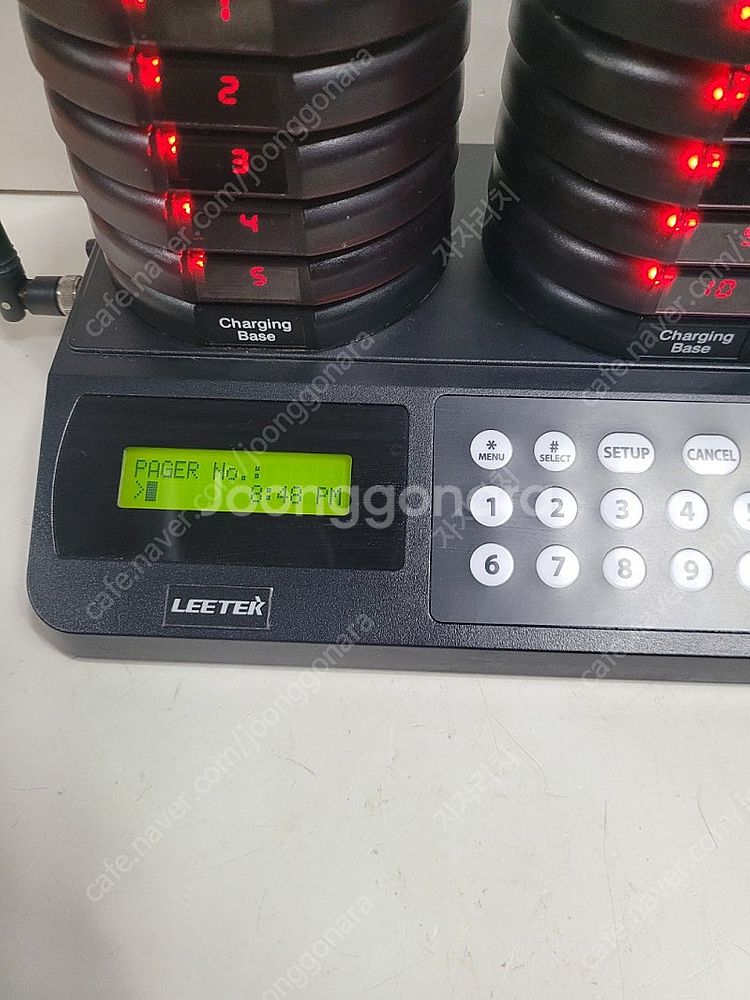 리텍진동벨 G3 카페용 팝니다 10개 세트--1