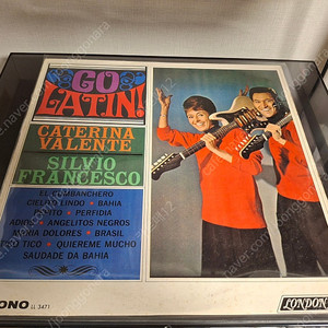 Caterina Valente - Go Latin! 희귀 엘피 LP