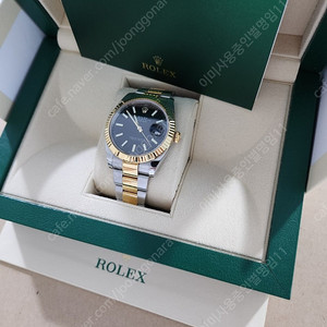126333 데이트저스트 검판 바 41미리 팔아요 롤렉스