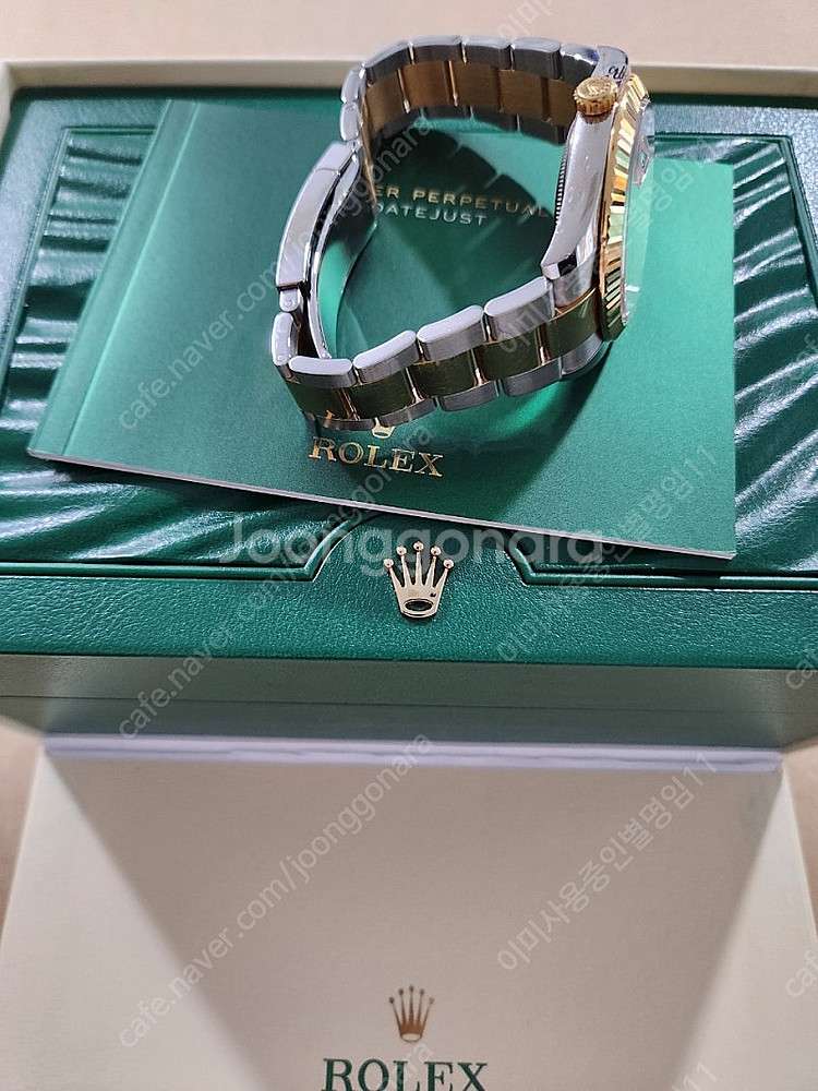 126333 데이트저스트 검판 바 41미리 팔아요 롤렉스--3