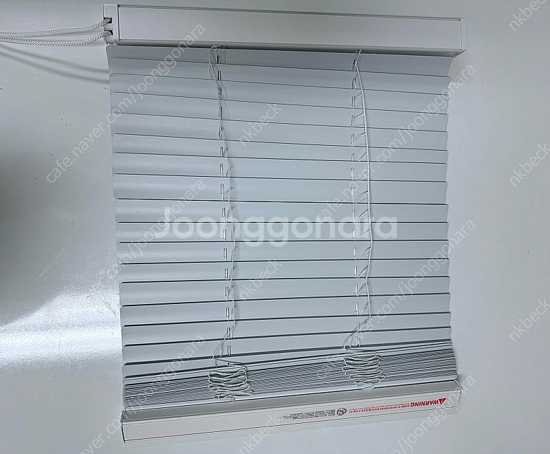 미사용 새상품 알루미늄 블라인드 몽블랑화이트 370X1...--0