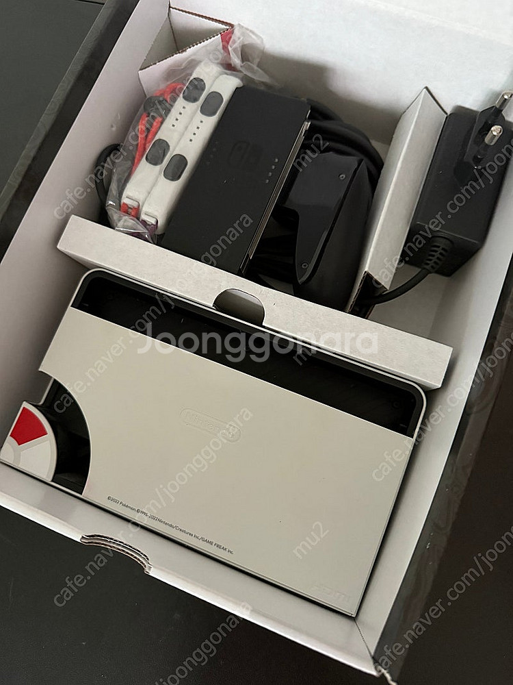 닌텐도스위치 oled 포켓몬에디션 s급 풀박스--4