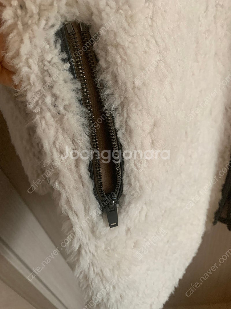 마인 양면 퍼 무스탕 코트 자켓_한섬, 타임, 더캐시미...--1