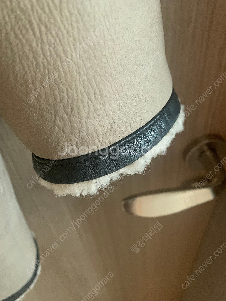 마인 양면 퍼 무스탕 코트 자켓_한섬, 타임, 더캐시미...--7