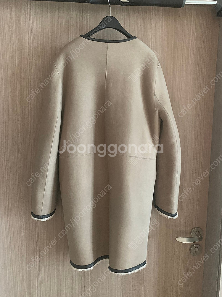 마인 양면 퍼 무스탕 코트 자켓_한섬, 타임, 더캐시미...--8