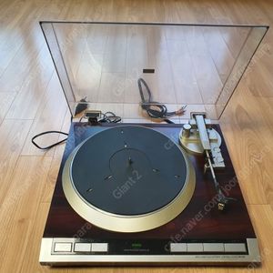 데논 DP 51F 턴테이블 판매합니다.(Shure M75ED 바늘 포함)
