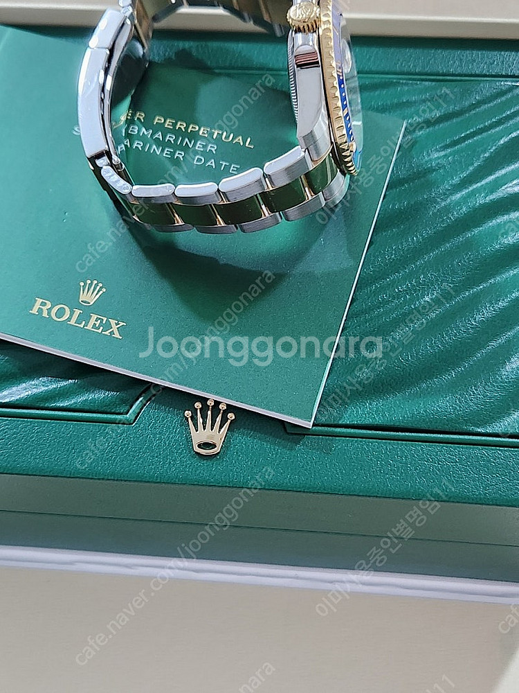 116613 서브마리너 청콤 팔아요 롤렉스--3