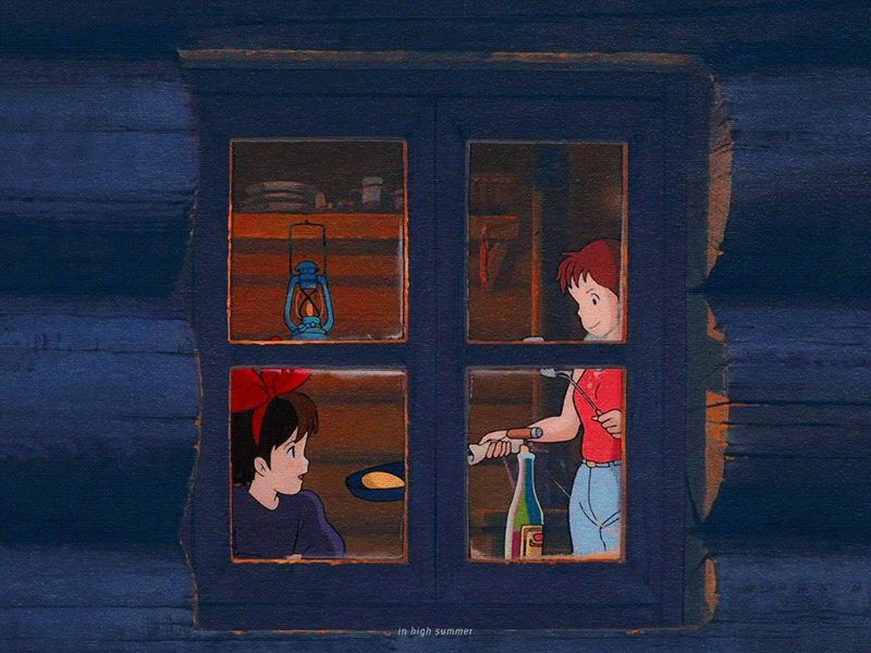 +.* 지브리 몽글한 추억 : 마녀 배달부 키키 아트북--0