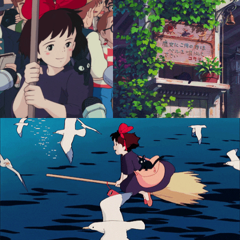 +.* 지브리 몽글한 추억 : 마녀 배달부 키키 아트북--2