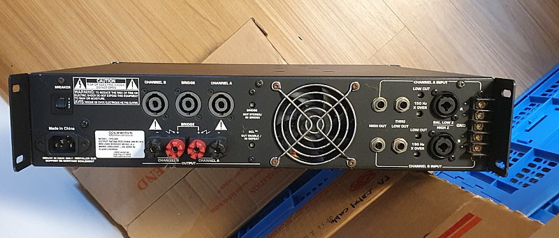 크레스트오디오 CPX900 2ch 앰프--2