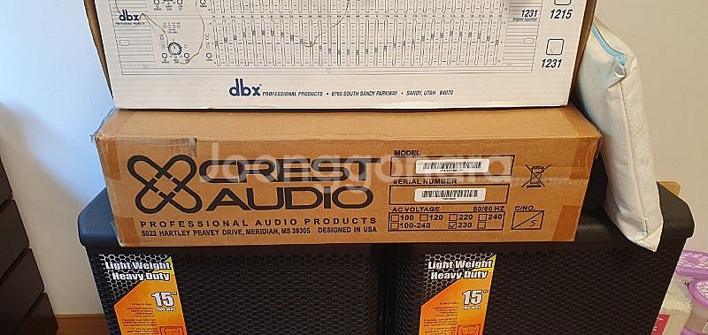크레스트오디오 CPX900 2ch 앰프--3