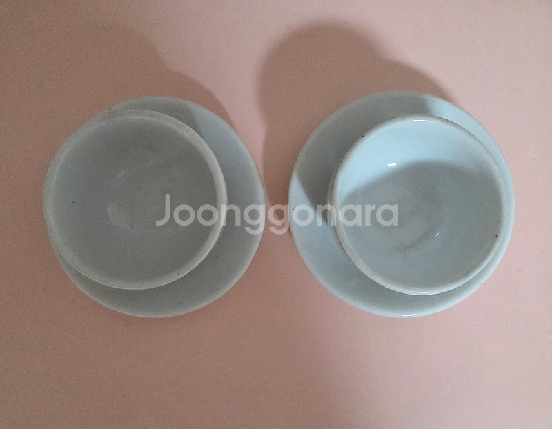 왜사기 찻잔+받침 세트 / 대구 동부 명문 / 빈티지 ...--1