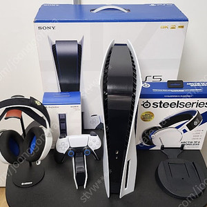 PS5 디스크에디션 & Steelseries헤드셋