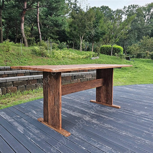 100년이상된 올드오크 고재테이블