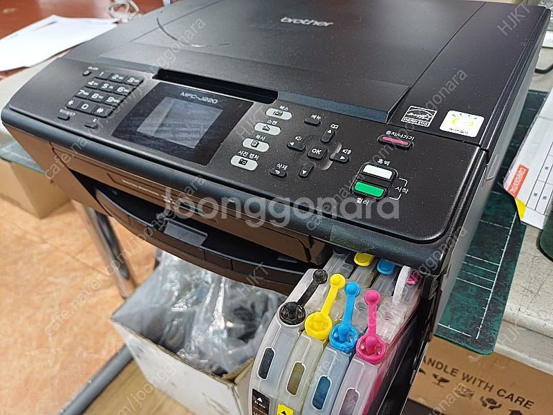 브라더 복합기 MFC-J220 (복사 스캔 팩스 프린터...--1