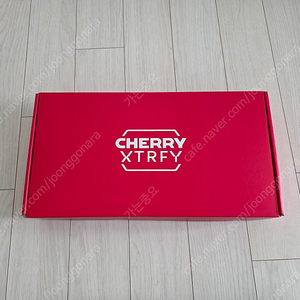 유무선 기계식 키보드 체리 CHERRY XTRFY PIXIU 75 저소음 적축판매합니다
