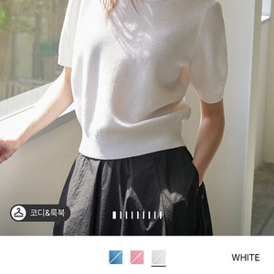 24 sjsj 백 컷아웃 니트 탑