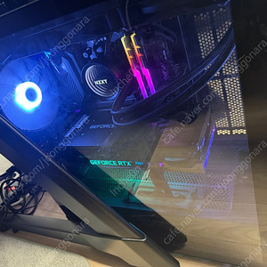 고사양 PC+모니터,책상,의자 풀세트 팜