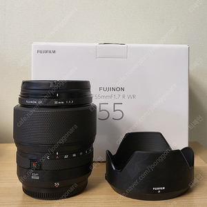 후지 중형렌즈 GF 55mm F1.7