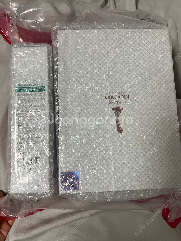 듀얼소닉 맥시멈 퍼플 미개봉 새상품 + 블루밍젤 2개--0
