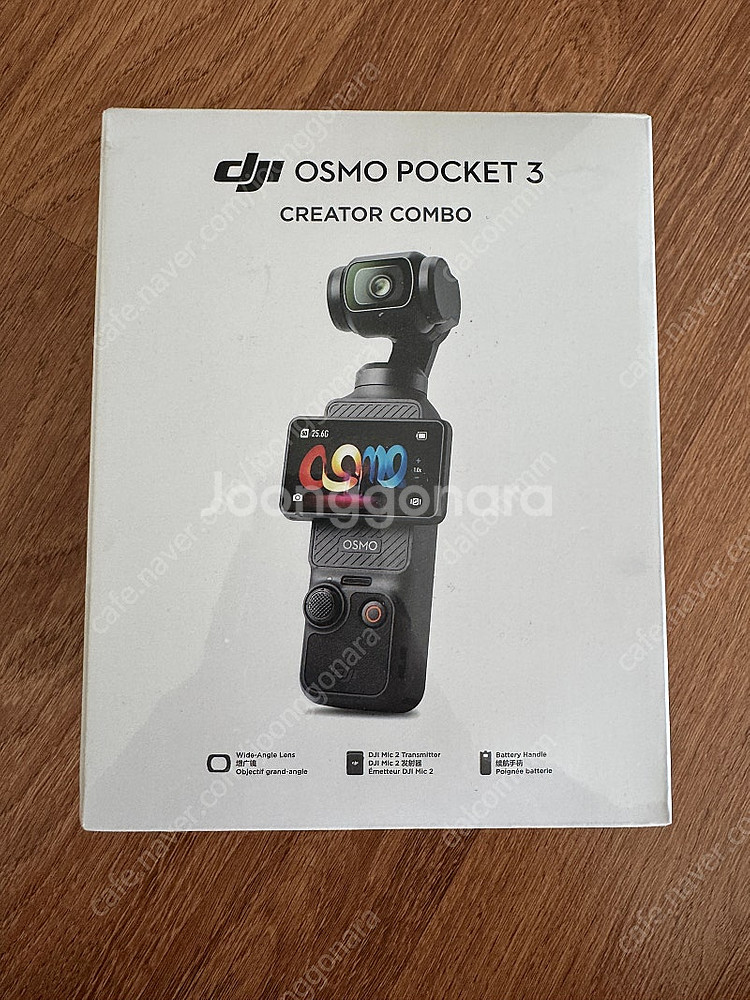 (새상품) DJI 오즈모 포켓 3 크리에이터 콤보--0