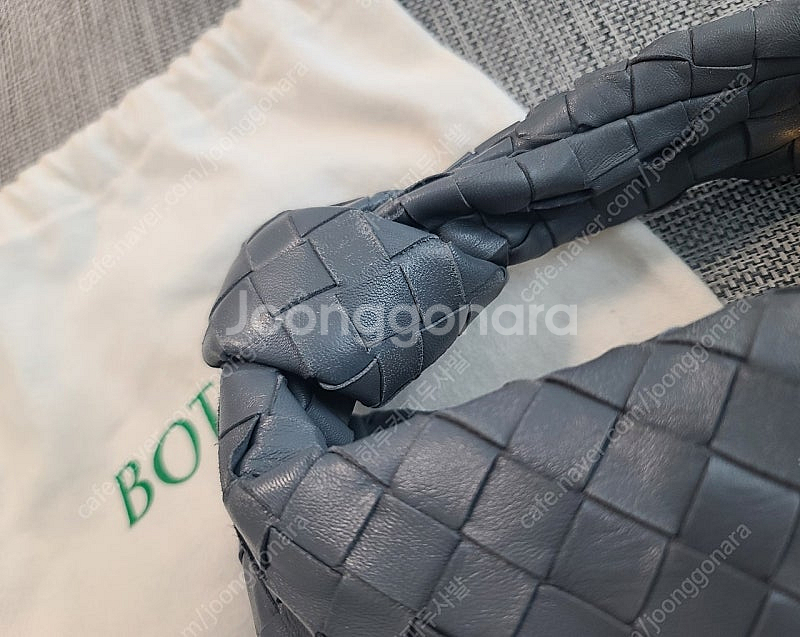 보테가베네타 조디백 미니 그레이 썬더 호노백 안트레치아...--1