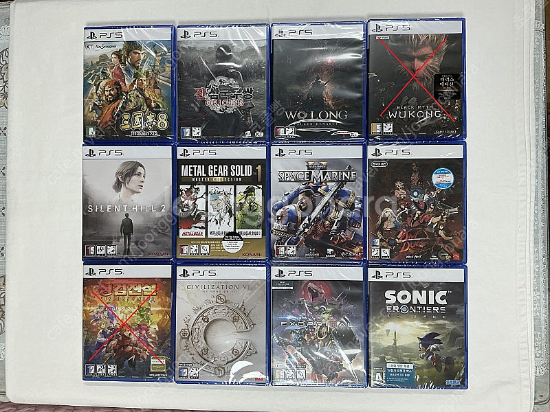 [미개봉] PS4 PS5 게임 타이틀 팝니다! (디럭스...--1