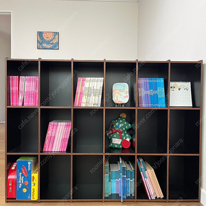 전산시스템 3단 900 책장 (블랙)