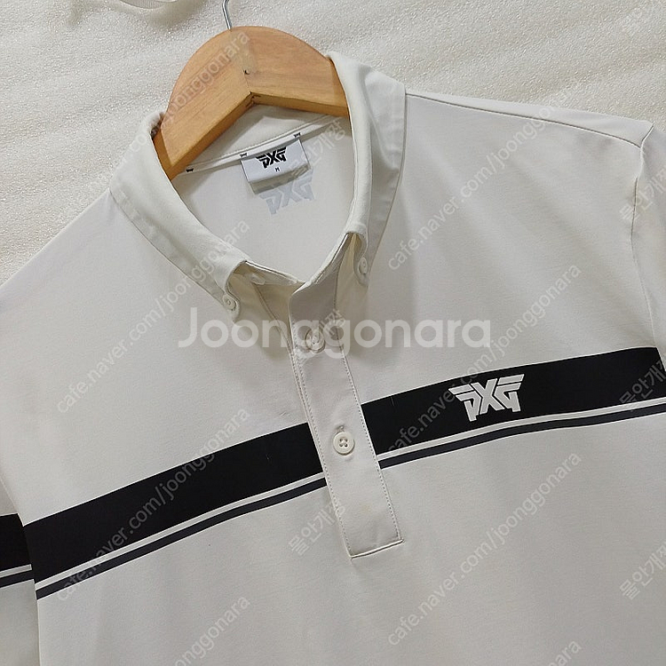 택포 매장판 PXG 골프 카라 긴팔 티 남성 M 흰색 가을 사랑봉봉--3