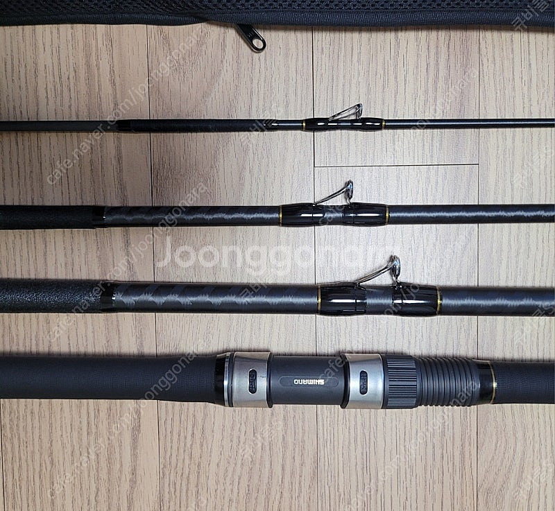 시마노 리얼 파워 석조 MH500+다이와 시라인 원투 ...--2