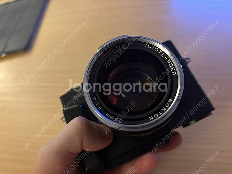 보이그랜더 라이카 m마운트 35mm 1.2 녹턴--1