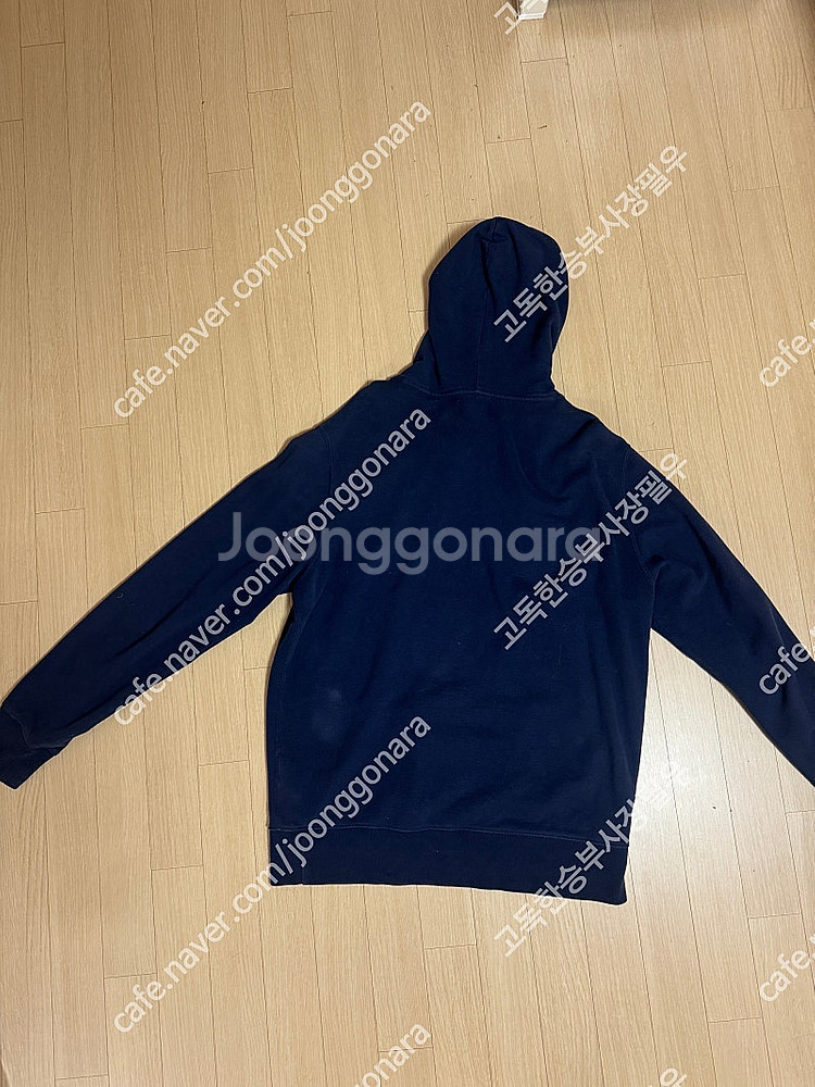 [L] 폴로 랄프로렌 베어 네이비 플리스 후드--2