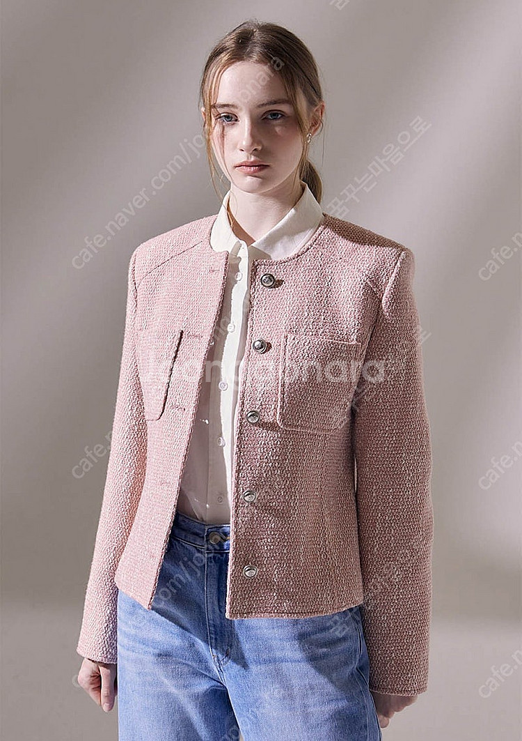앨리스펑크 착용 아바몰리 트위드 자켓--1