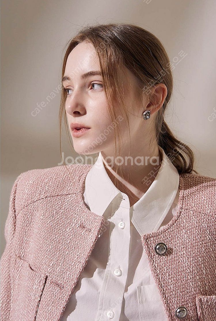 앨리스펑크 착용 아바몰리 트위드 자켓--4