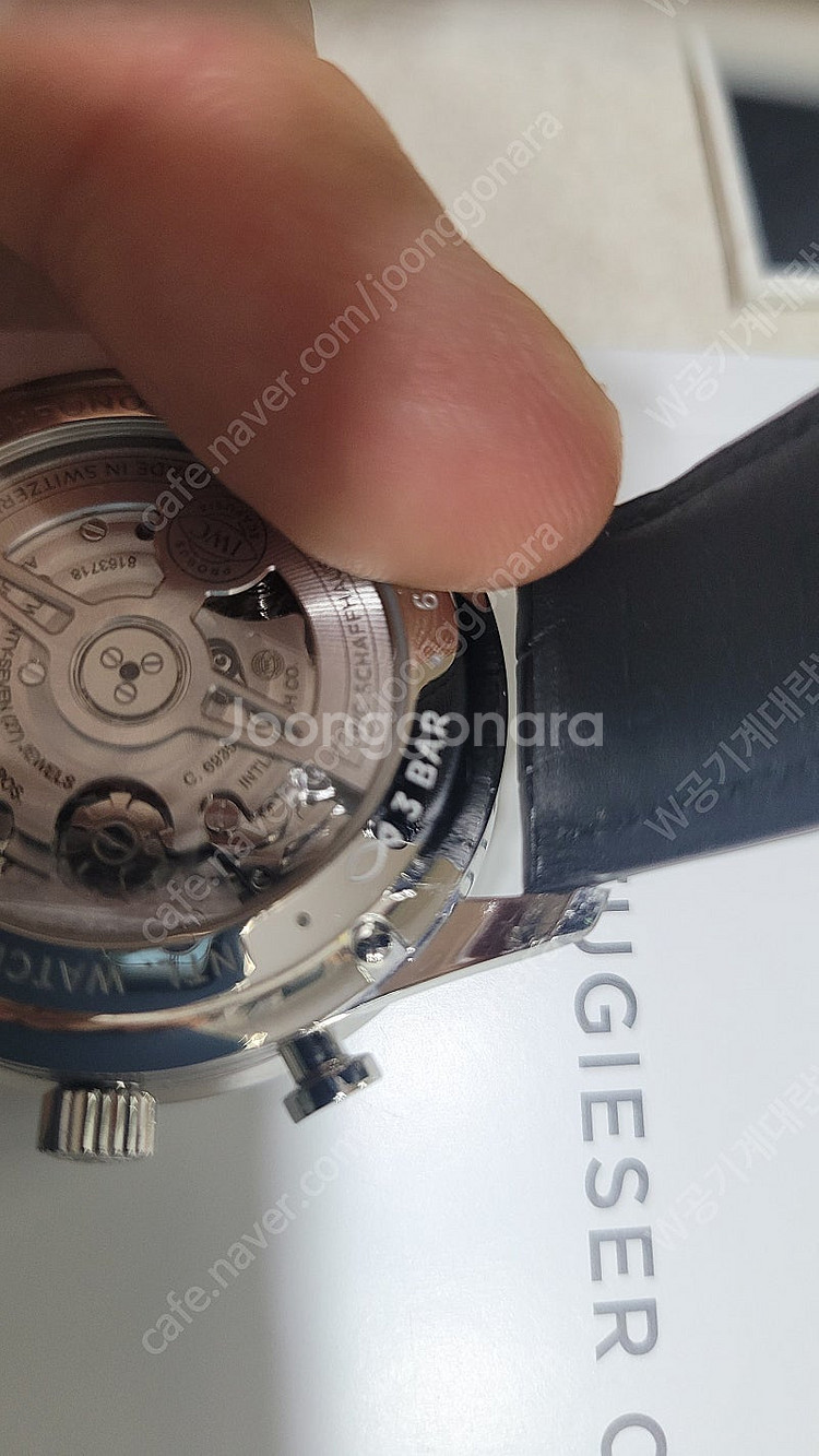 IWC 포르투기저 크로노그래프 골드핸즈 팝니다.--5