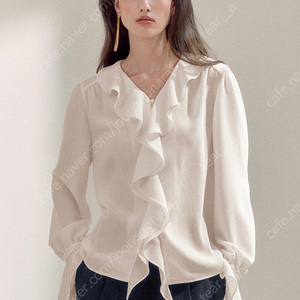 노미나떼 로사 블라우스 rosa ruffle blouse