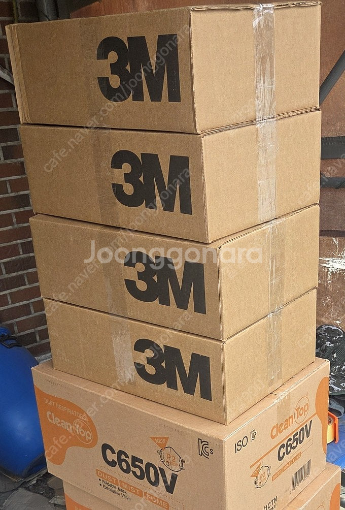 3m 7502 방독마스크 면체 10개 1박스--0