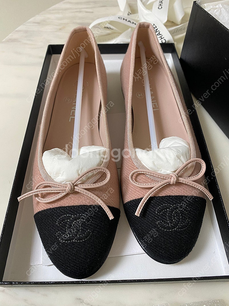 샤넬 발레리나 37.5 새상품--3